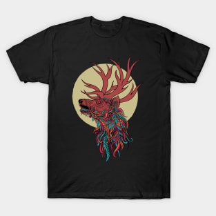 Deer Ornate T-Shirt